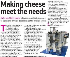 Immagine: "La produzione del formaggio soddisfa le esigenze" nell'aggiornamento dei macchinari