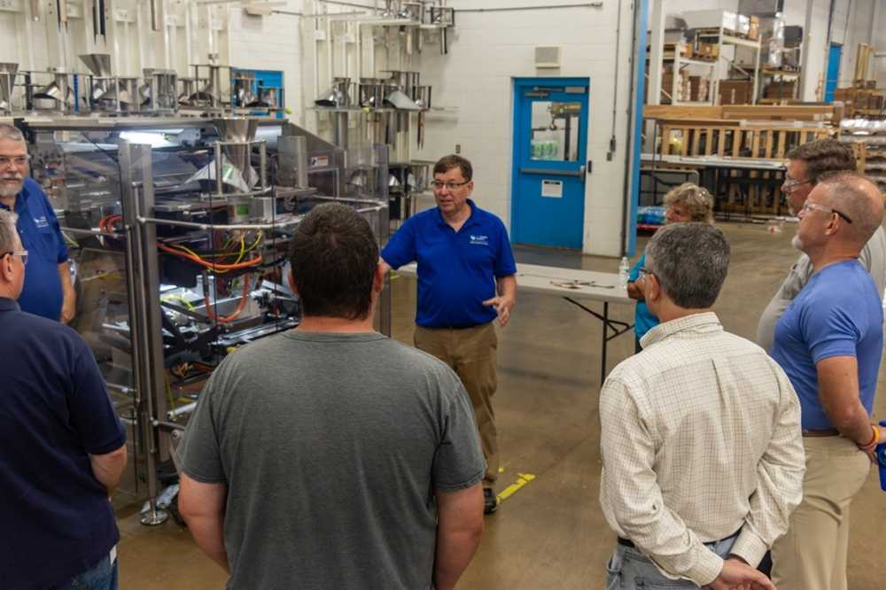 A BW Packaging training session